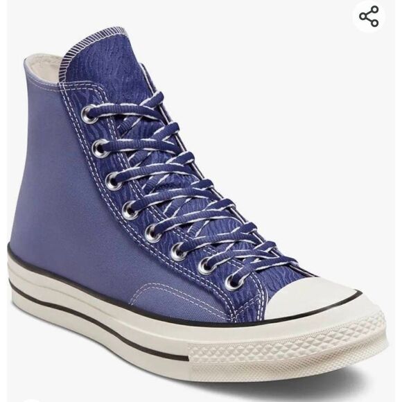 NWOB CONVERSE Chuck Taylor All Star 'Slate Lilac/Purple Dust' Sneakers M8/W10 - Picture 3 of 11